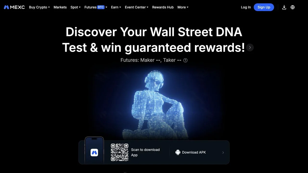 MEXC website